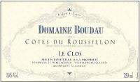 Domaine Boudau, AOC cotes du Roussillon Le Clos 2020 (FR-BIO-10)